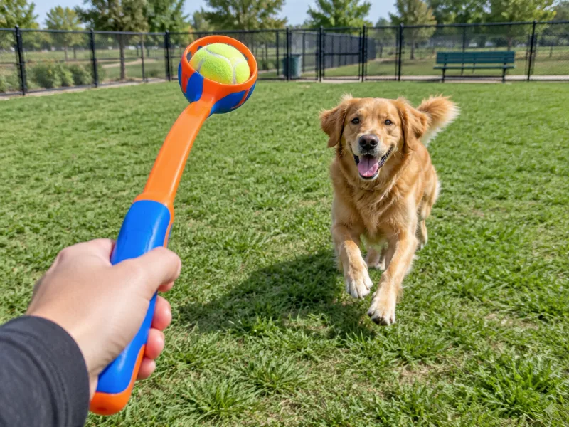 Chuckit! Classic 26M ball launcher with ball
