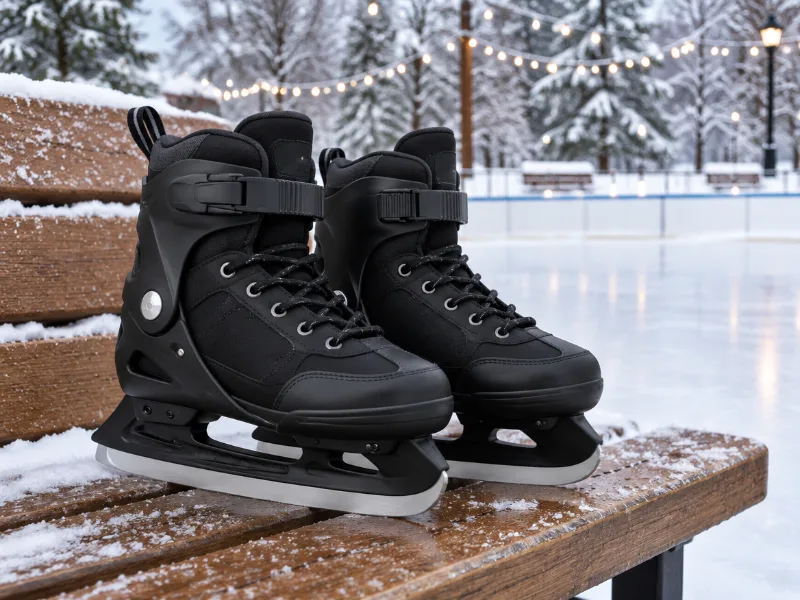 Lake Placid Summit adjustable youth ice skates