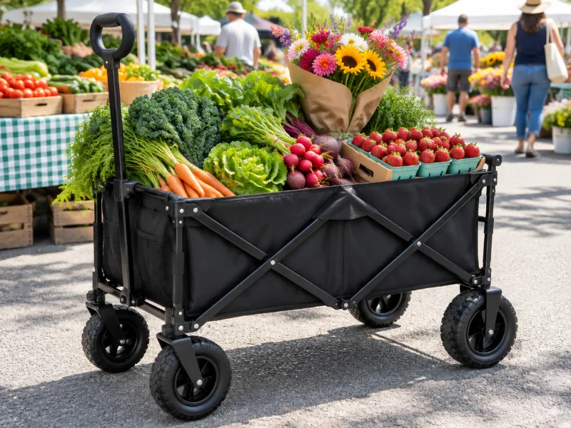 ROSONG collapsible folding wagon cart