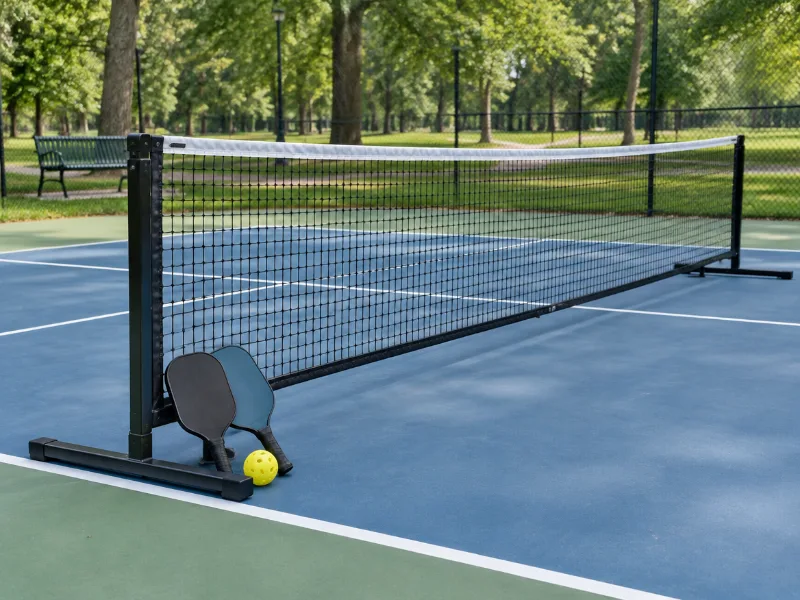 BAGAIL portable pickleball net set, 22 ft regulation size